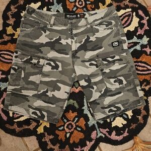 🔥🔥 Y2K Ecko Unltd Camouflage Cargo Shorts🔥🔥 Size 36